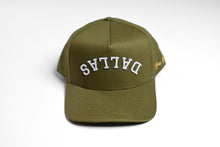 Load image into Gallery viewer, Precurved Dallas snapback - OLIVE