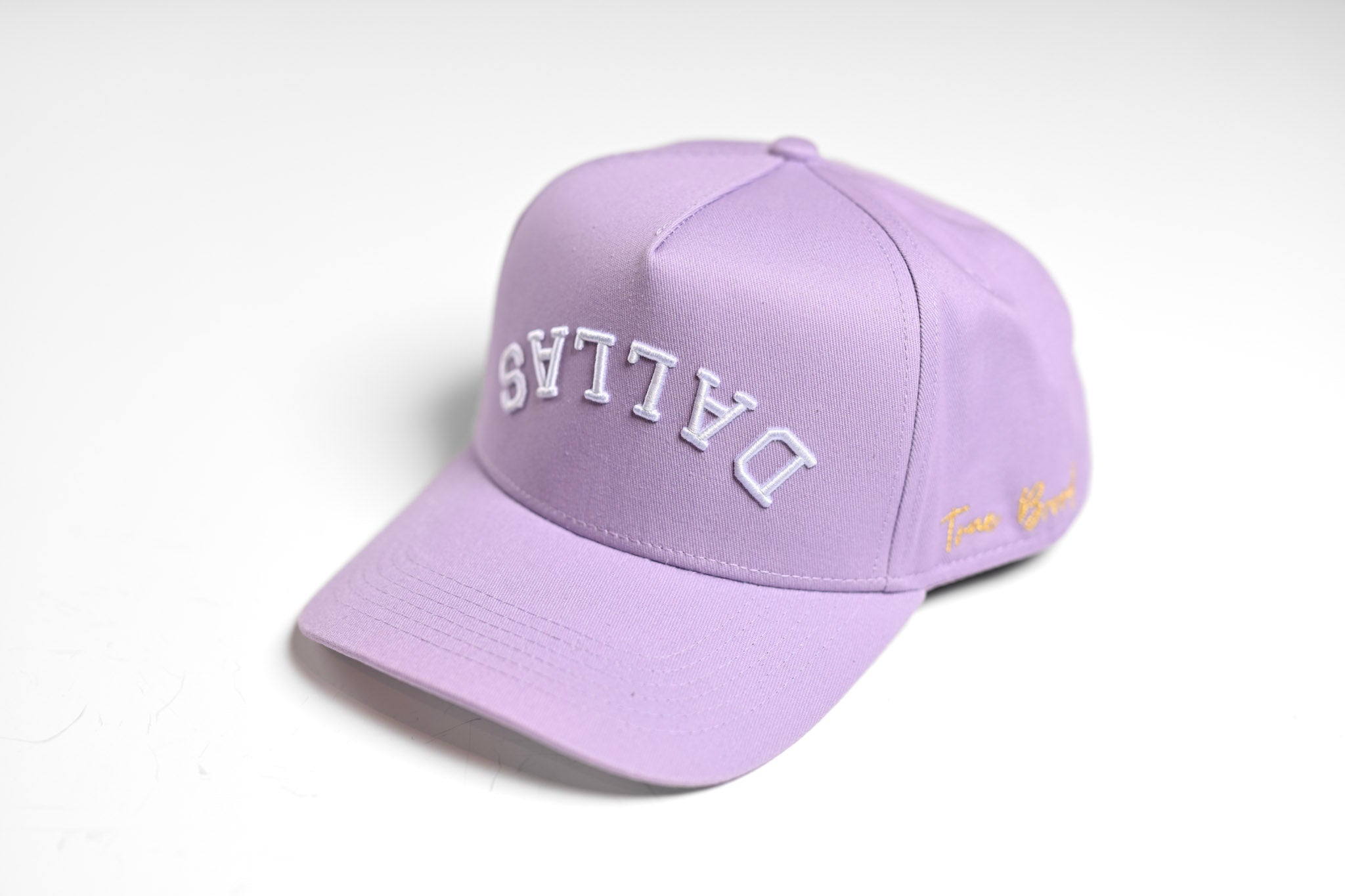 Precurved Dallas snapback - LAVENDER