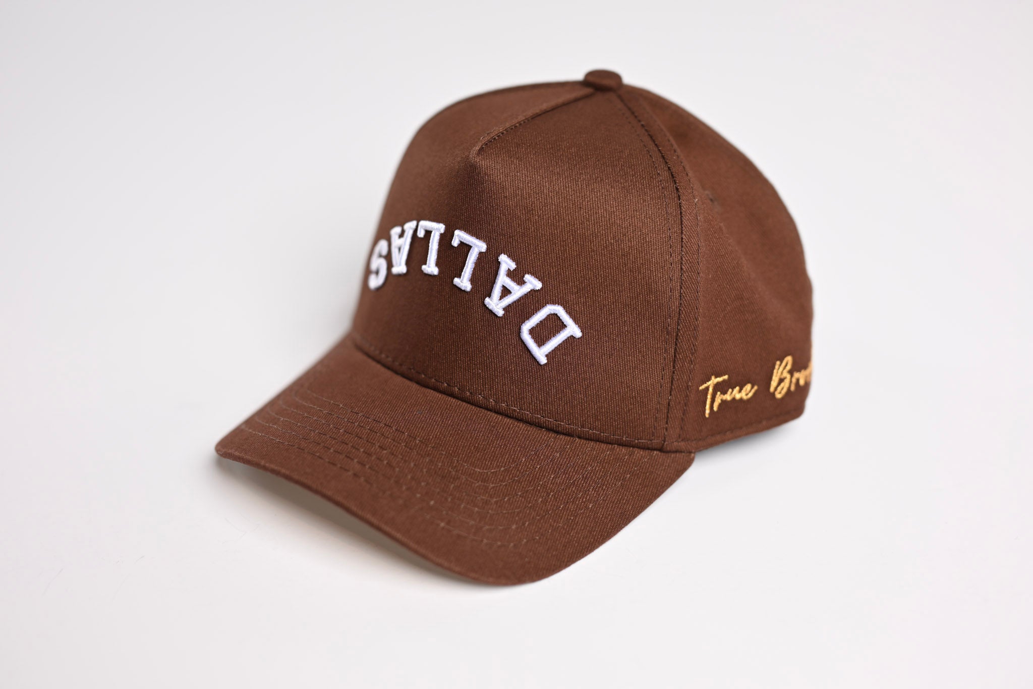 KIDS snapback - BROWN