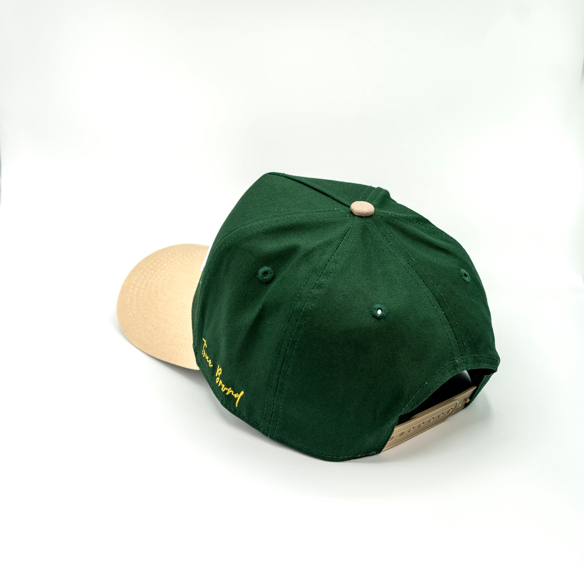 Upside Down Dallas Snapback - Forest Green / Black