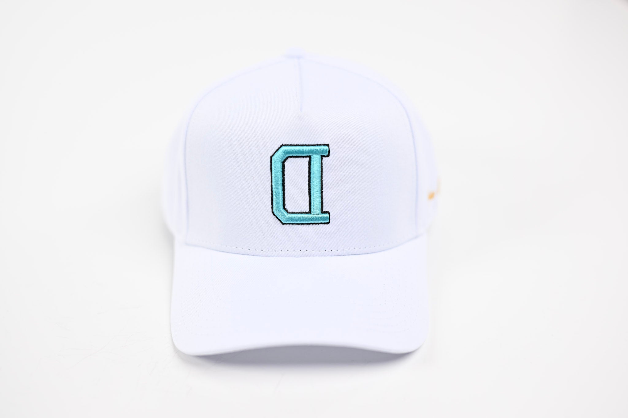 NEON V2 Precurved snapback - WHITE / BLUE