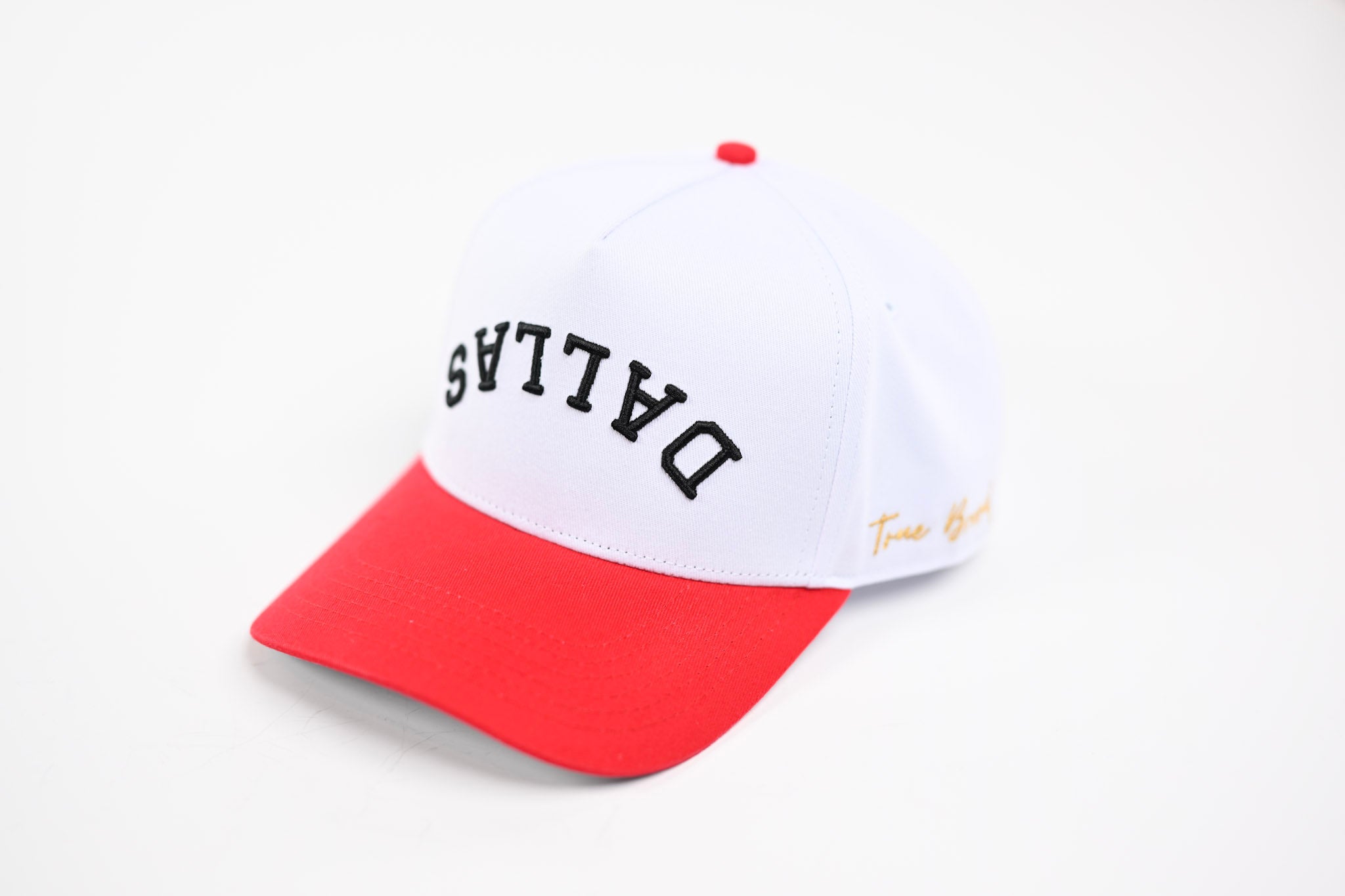 Upside Down Dallas Snapback - Red