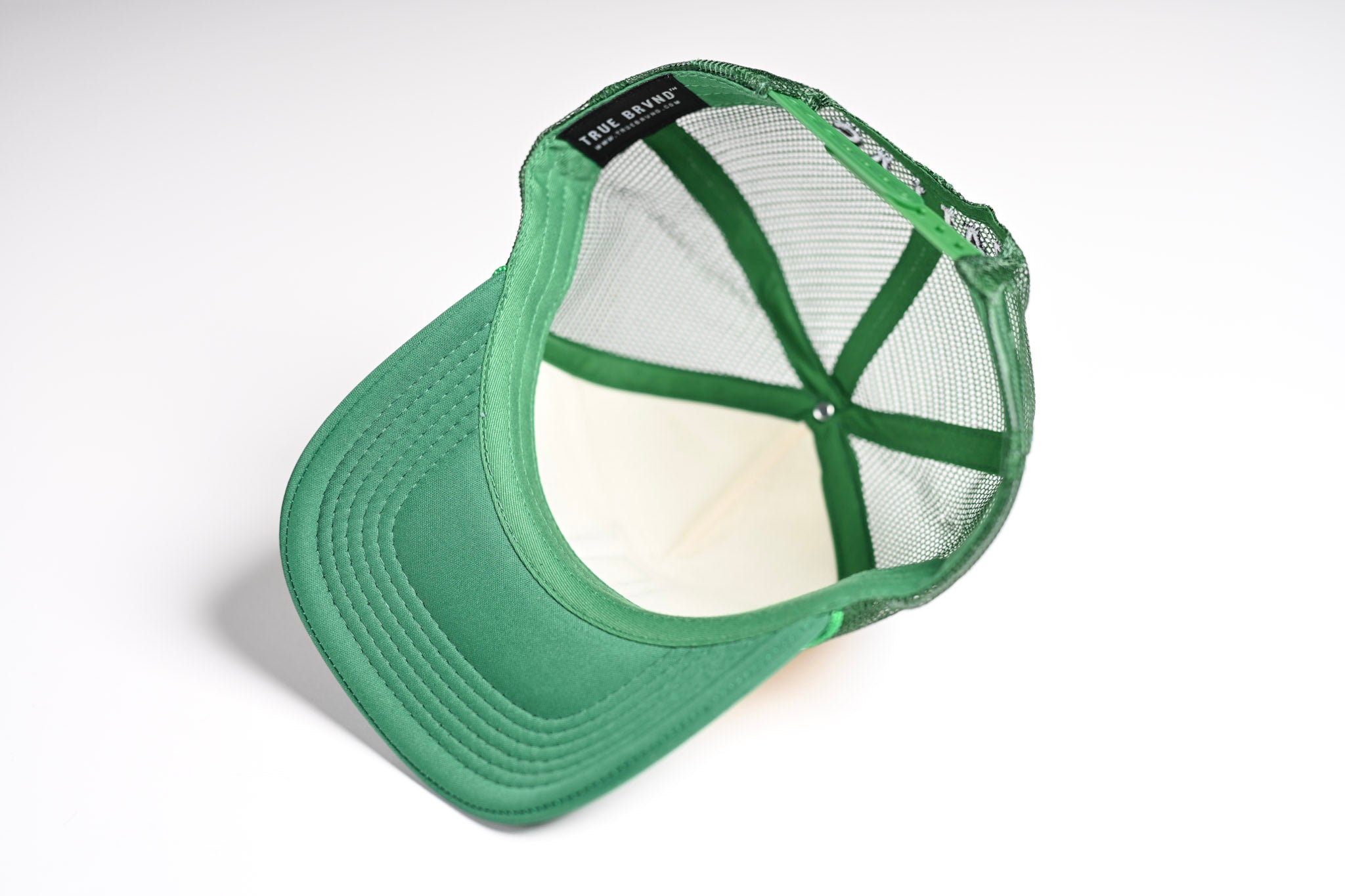 V2 Trucker snapback - GREEN / SAND