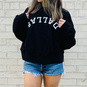Women's oversized classic crewneck sweater (multiple colors)