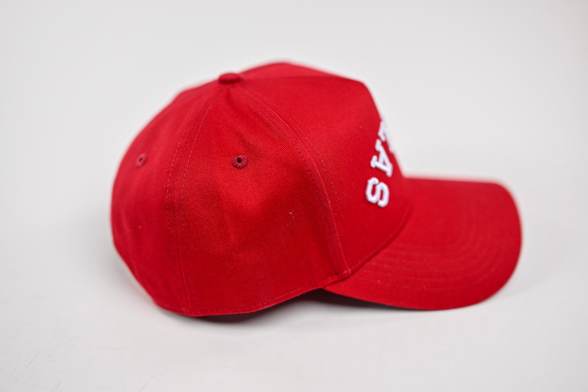 Upside Down Dallas Snapback - Red