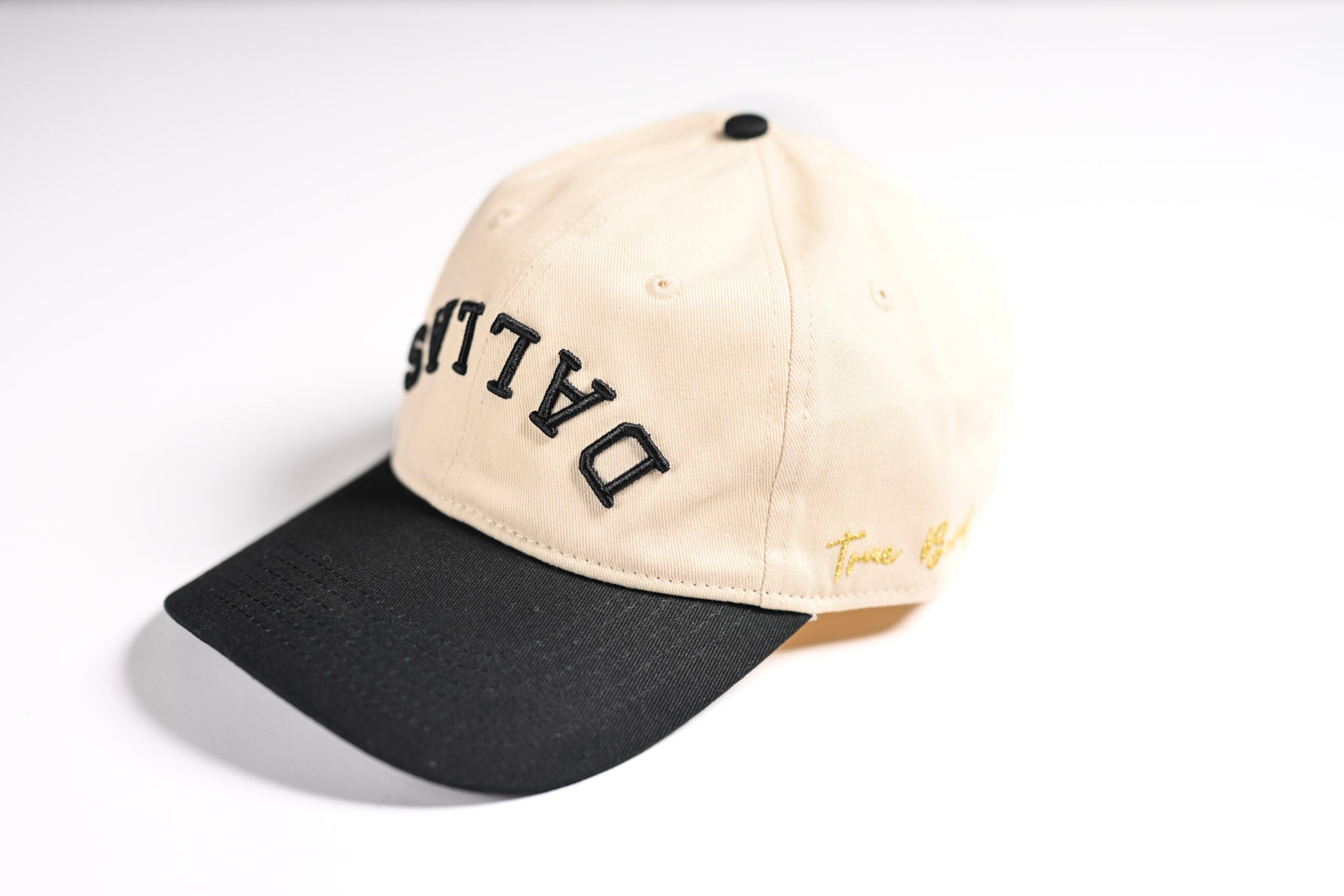 Dad Hat - BLACK OFFWHITE