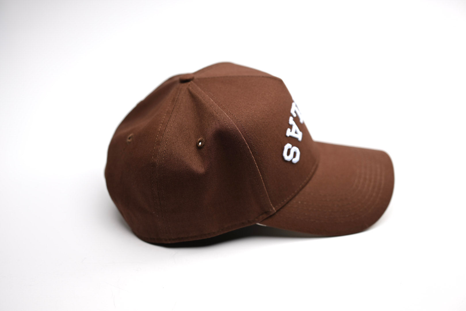 Upside Down Dallas Snapback - Brown