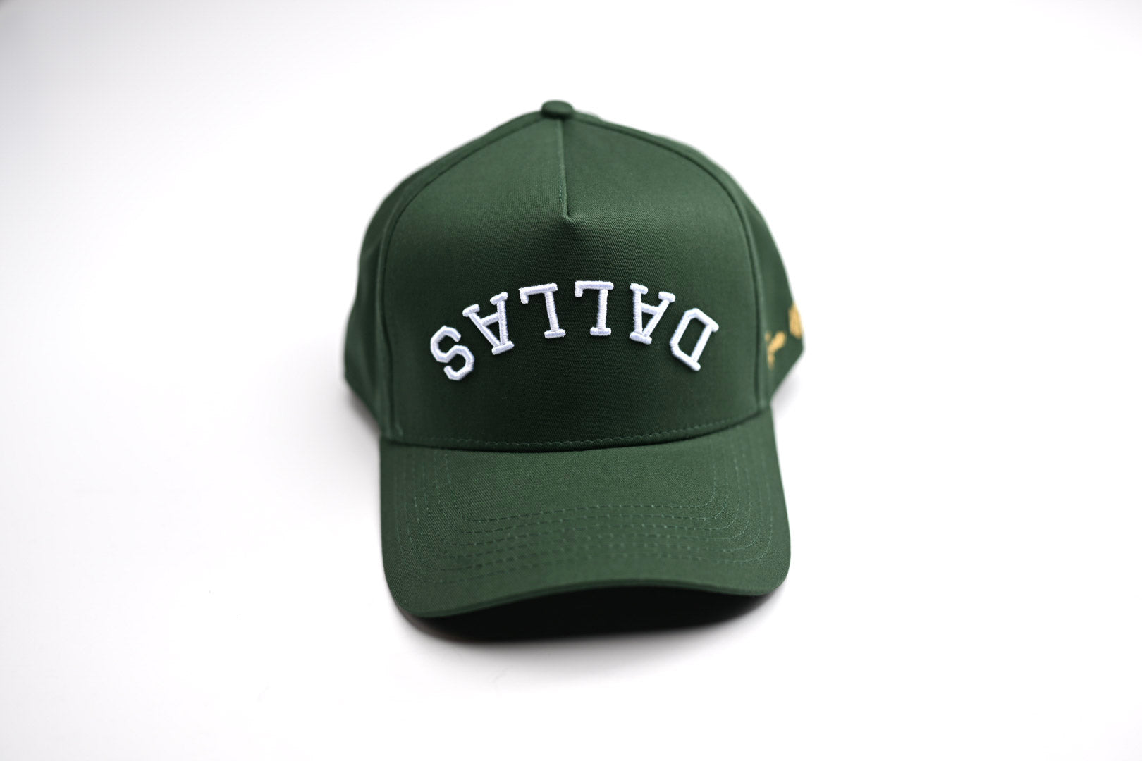 Precurved Dallas snapback - FOREST GREEN