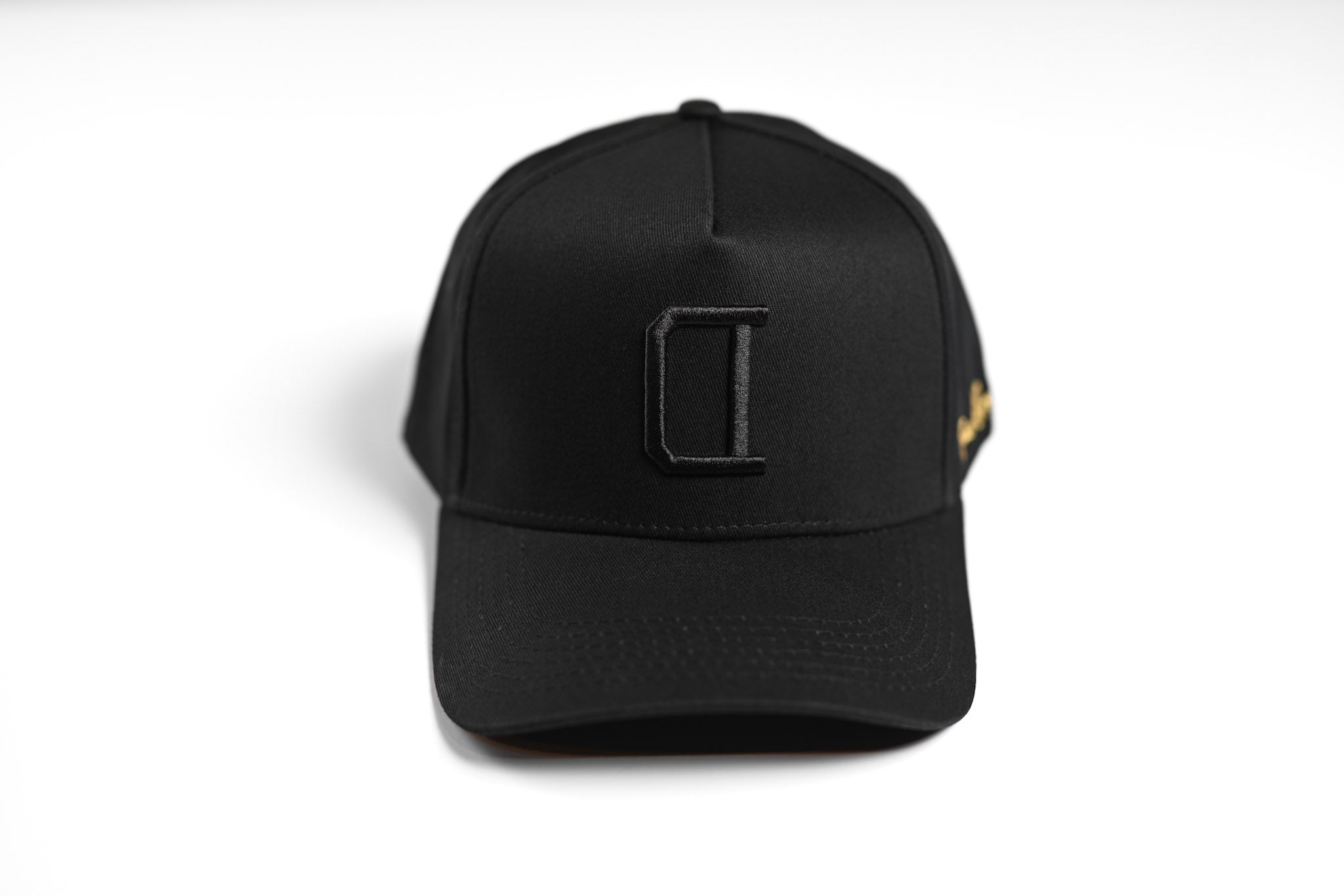 V2 Precurved snapback - BLACK / BLACK