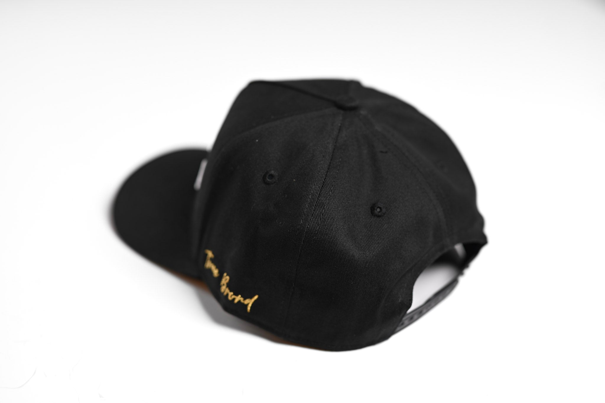 ROYAL underbill Precurved Dallas snapback - BLACK w/royal