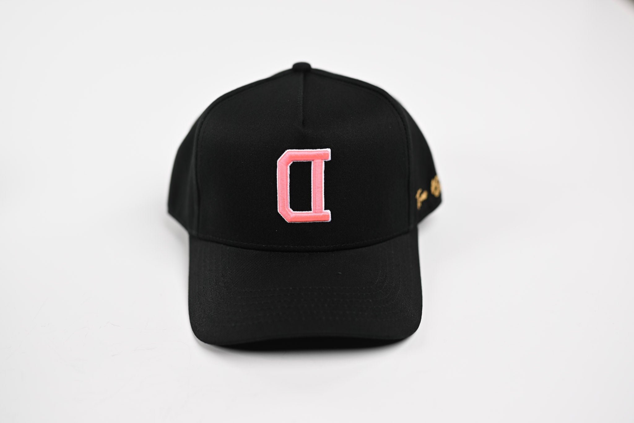 NEON V2 Precurved snapback - BLACK / PINK