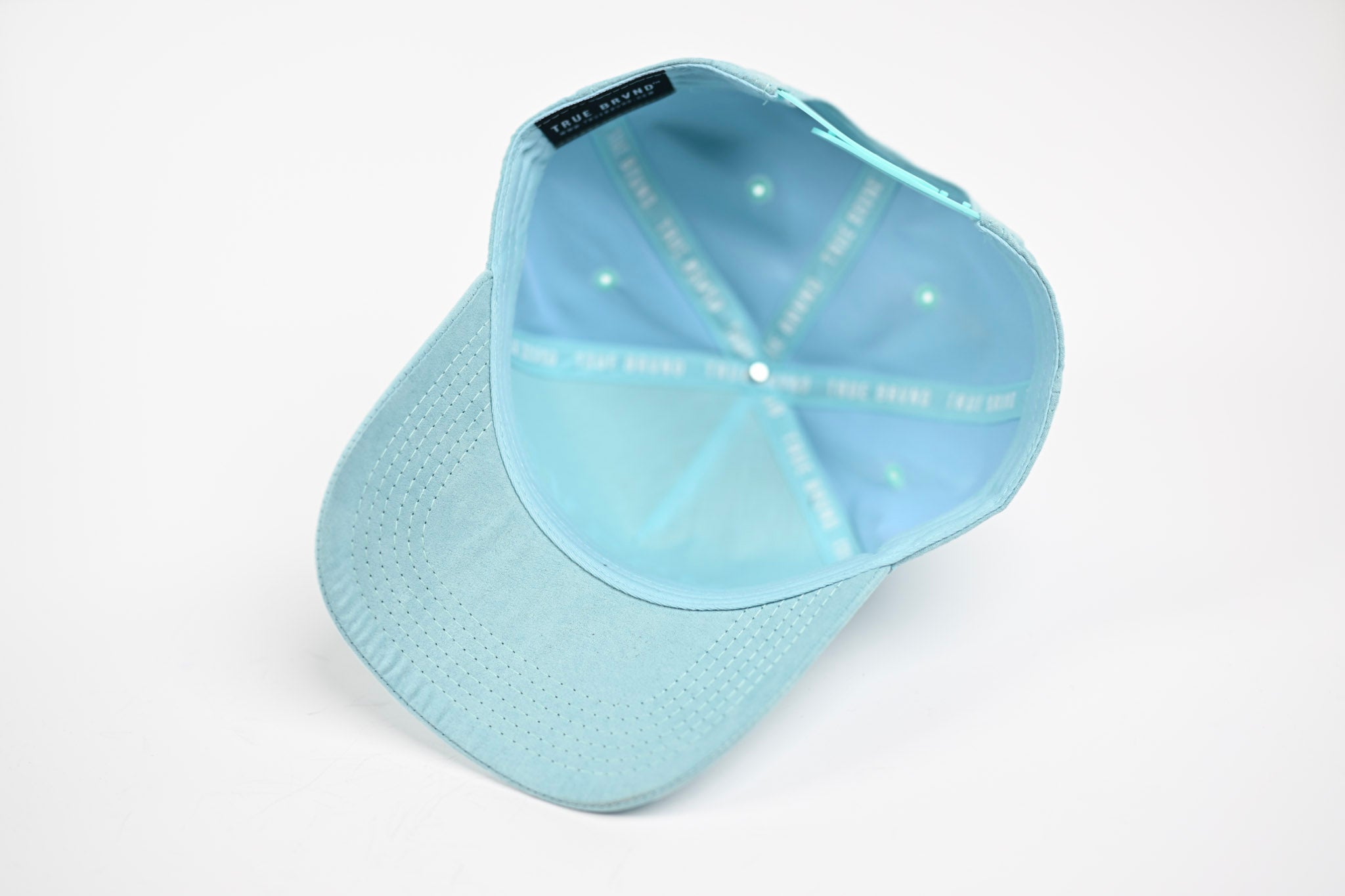 Suede snapback - SKY BLUE