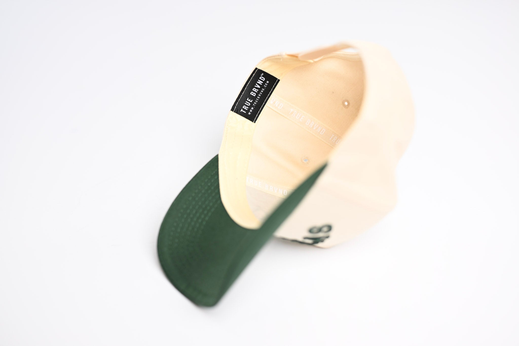 Upside Down Dallas Snapback - Forest Green / White