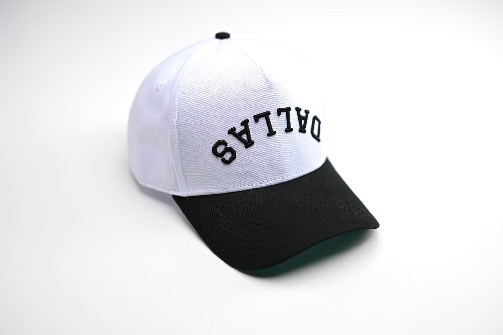 Upside Down Dallas Snapback - Forest Green / Black