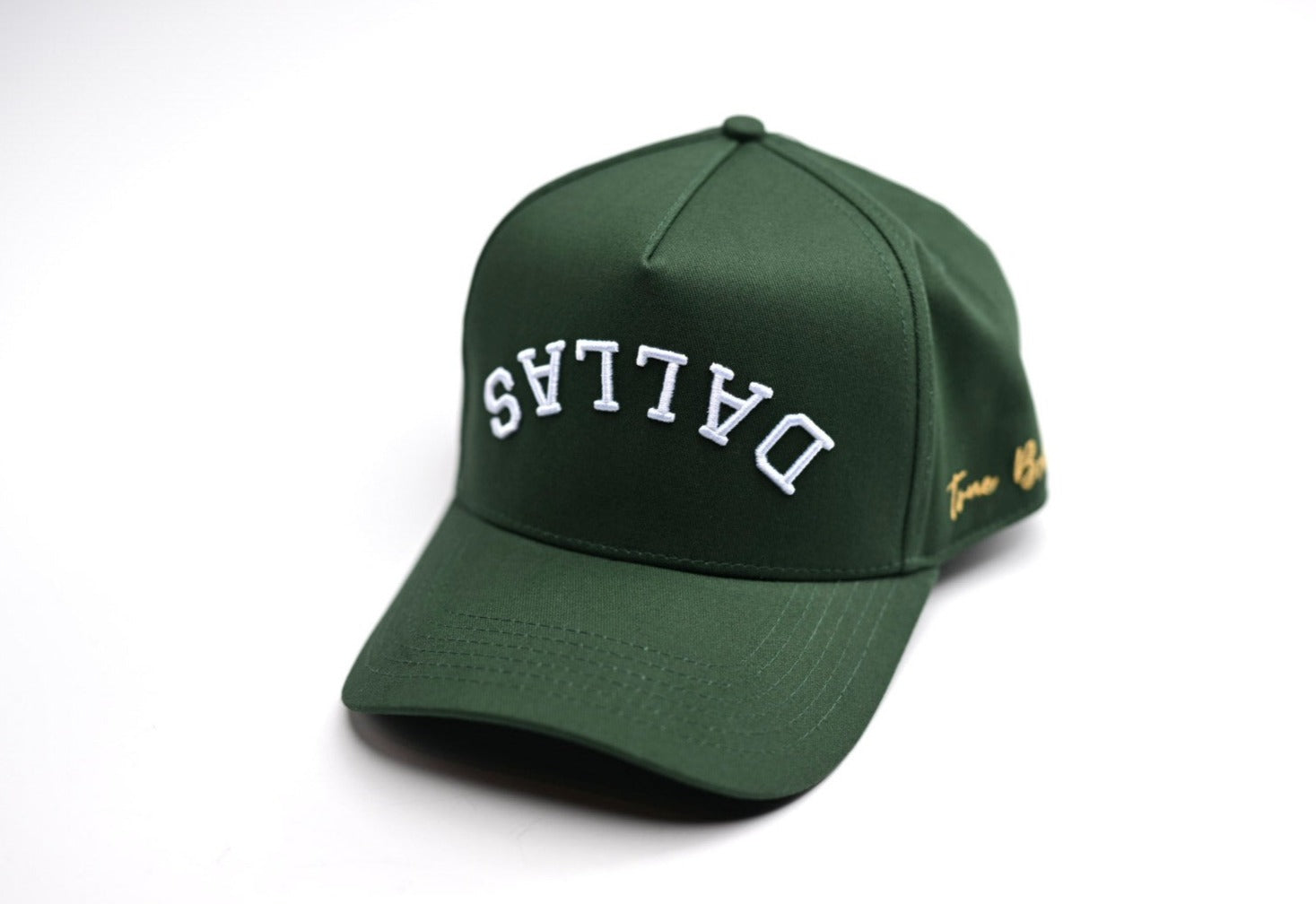 Precurved Dallas snapback - FOREST GREEN