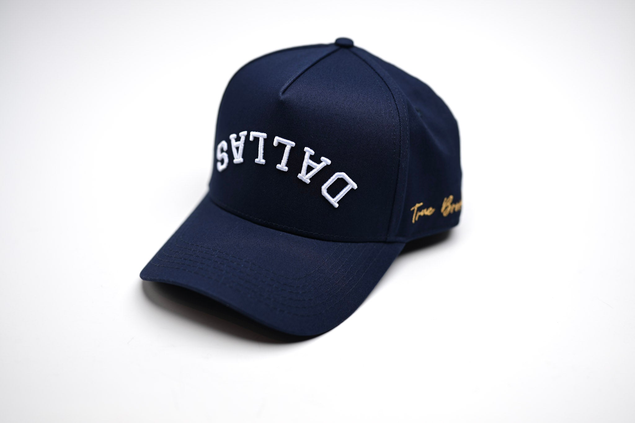 Precurved Dallas snapback - NAVY