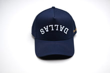 Load image into Gallery viewer, Precurved Dallas snapback - NAVY