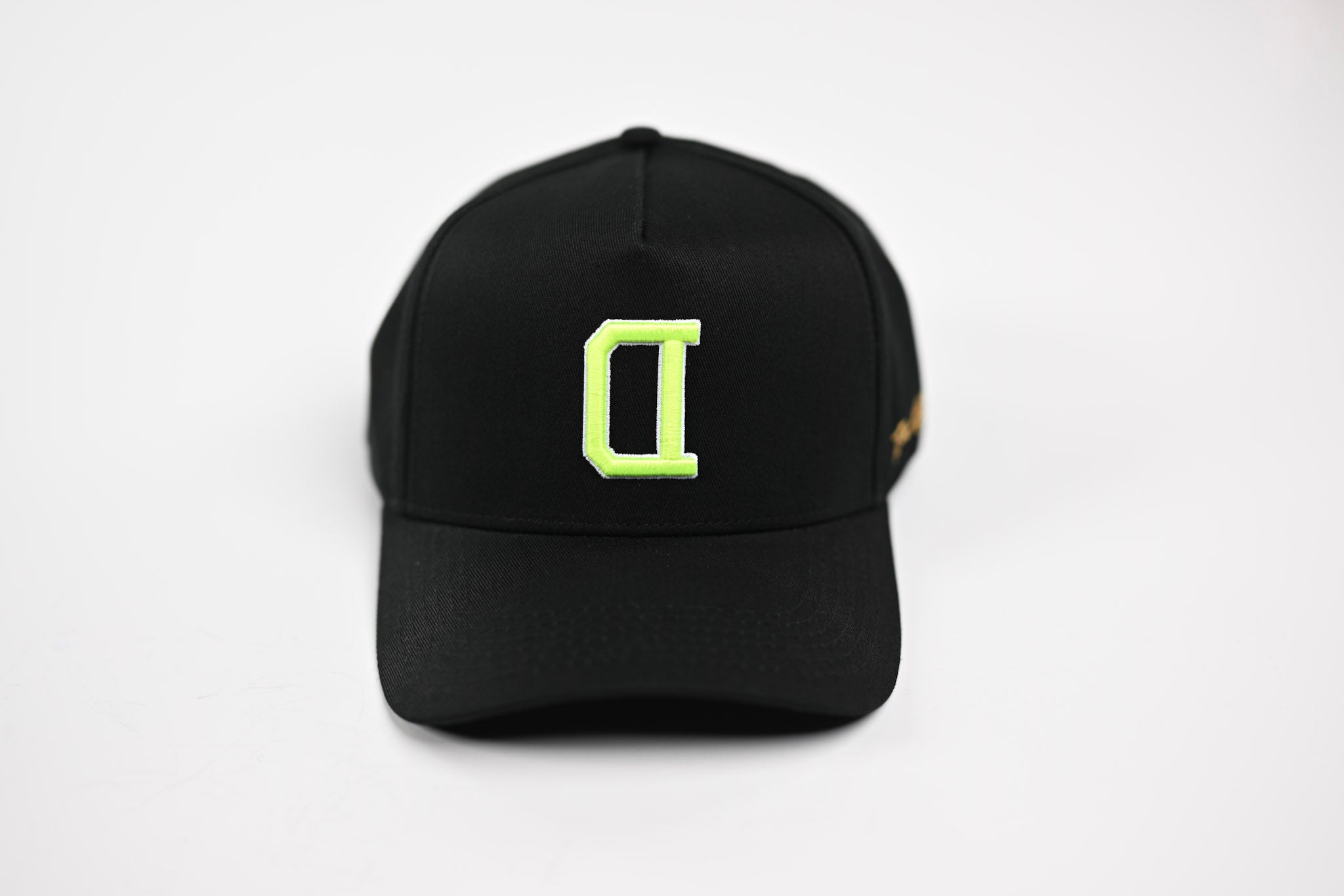 NEON V2 Precurved snapback - BLACK / YELLOW