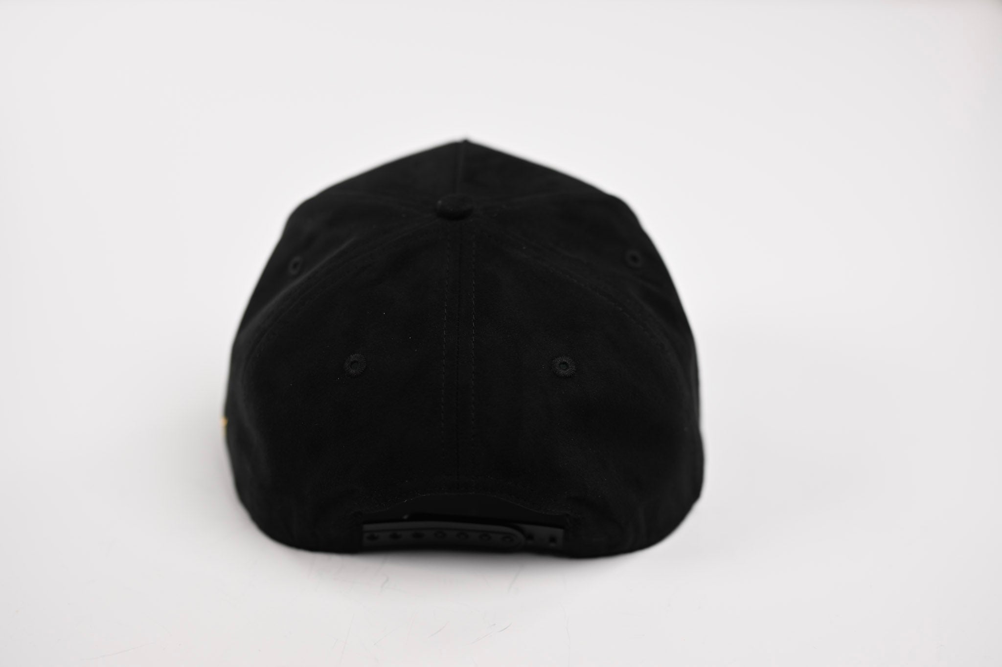 Suede snapback - BLACK