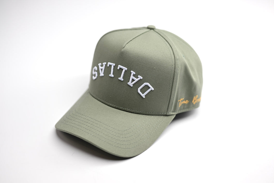 Precurved Dallas Snapback - Sage