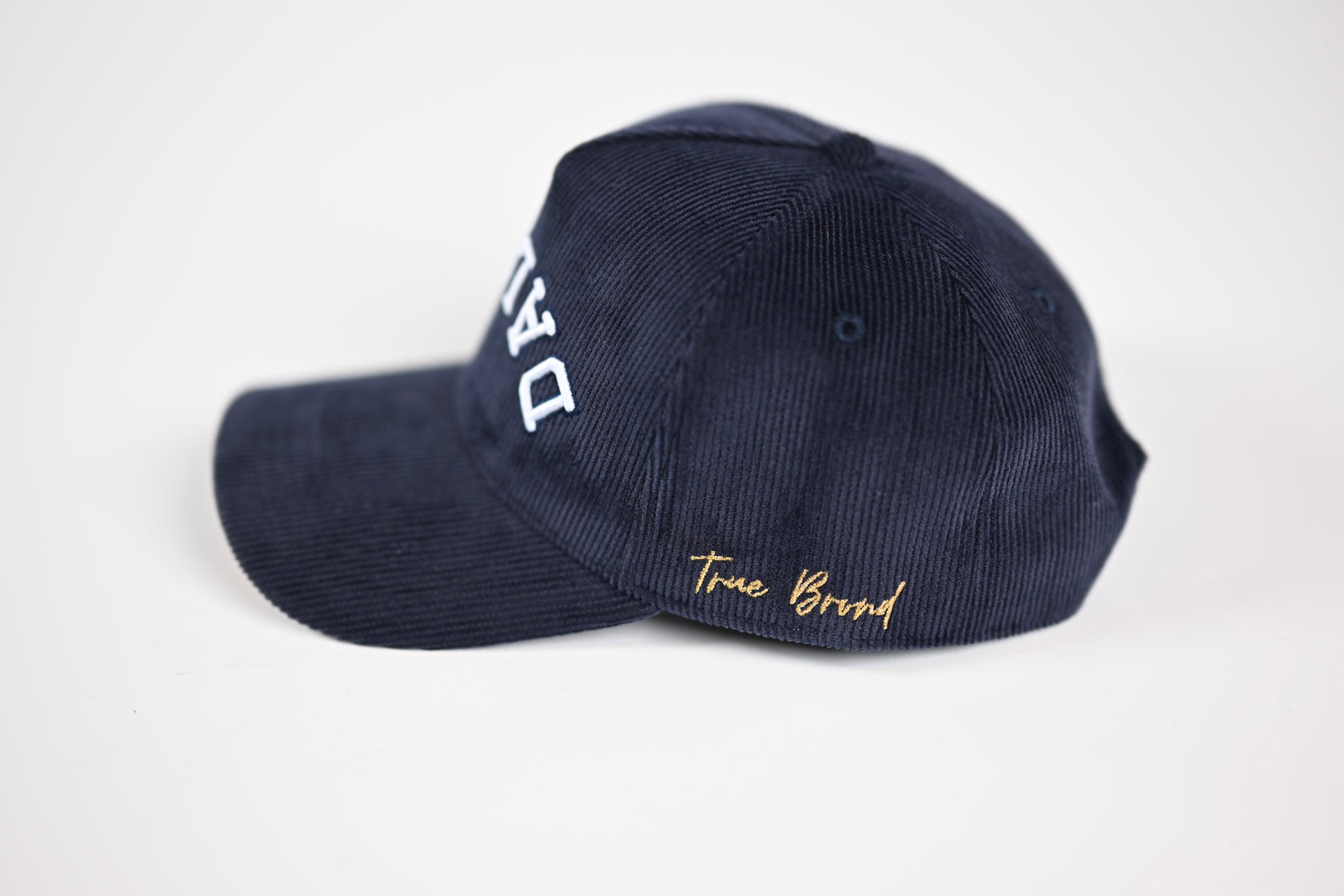 Corduroy USD snapback - NAVY