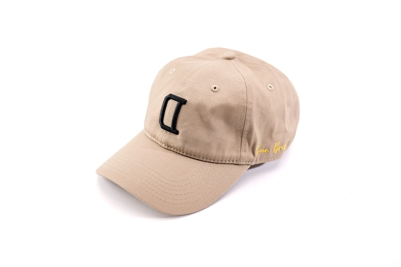 Dad Hat V2 - SAND w/ BLACK