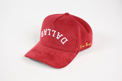 Corduroy USD snapback - RED