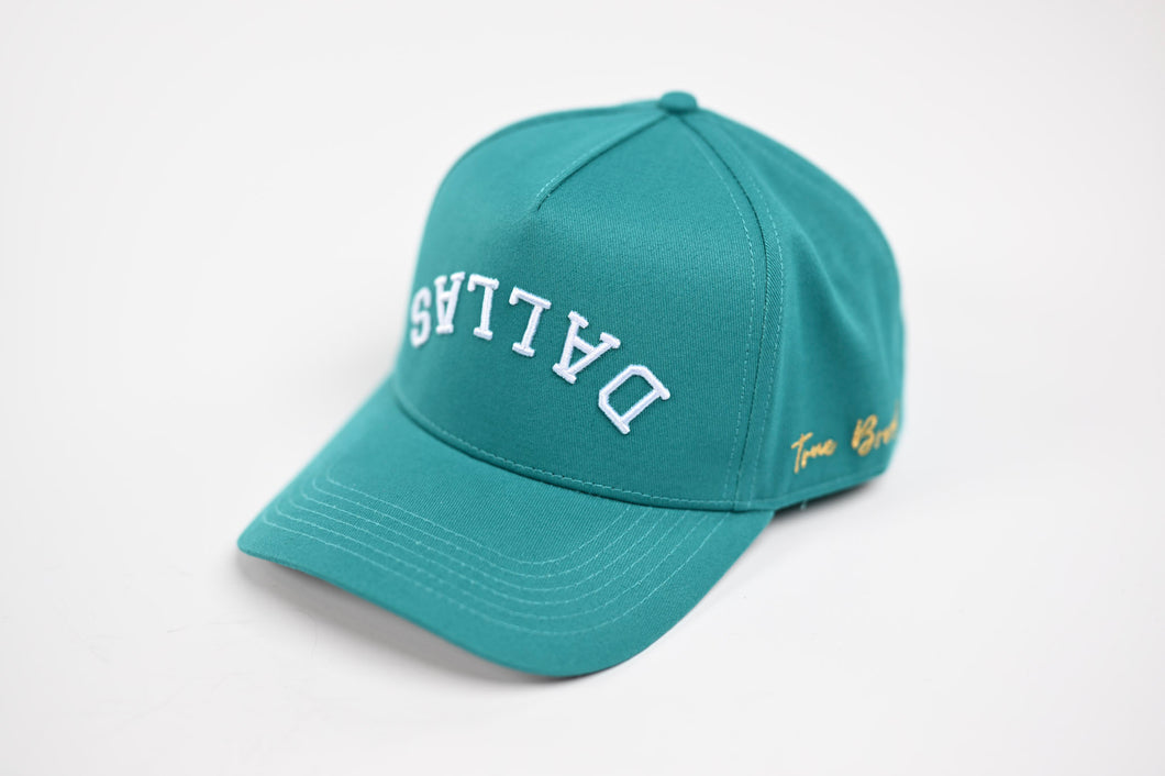 Precurved Dallas snapback - Sage – True Brvnd