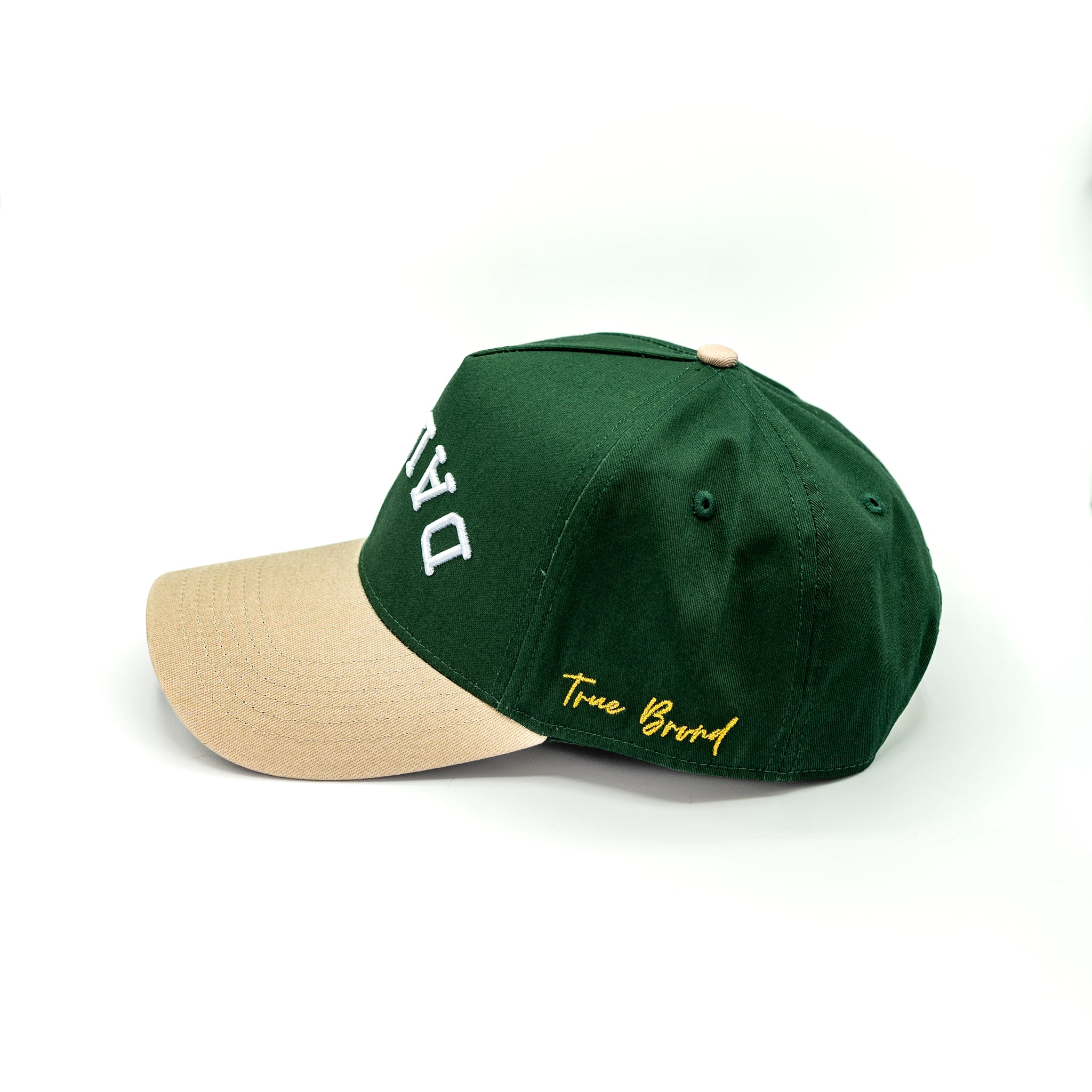 Upside Down Dallas snapback - Forest Green / White – True Brvnd